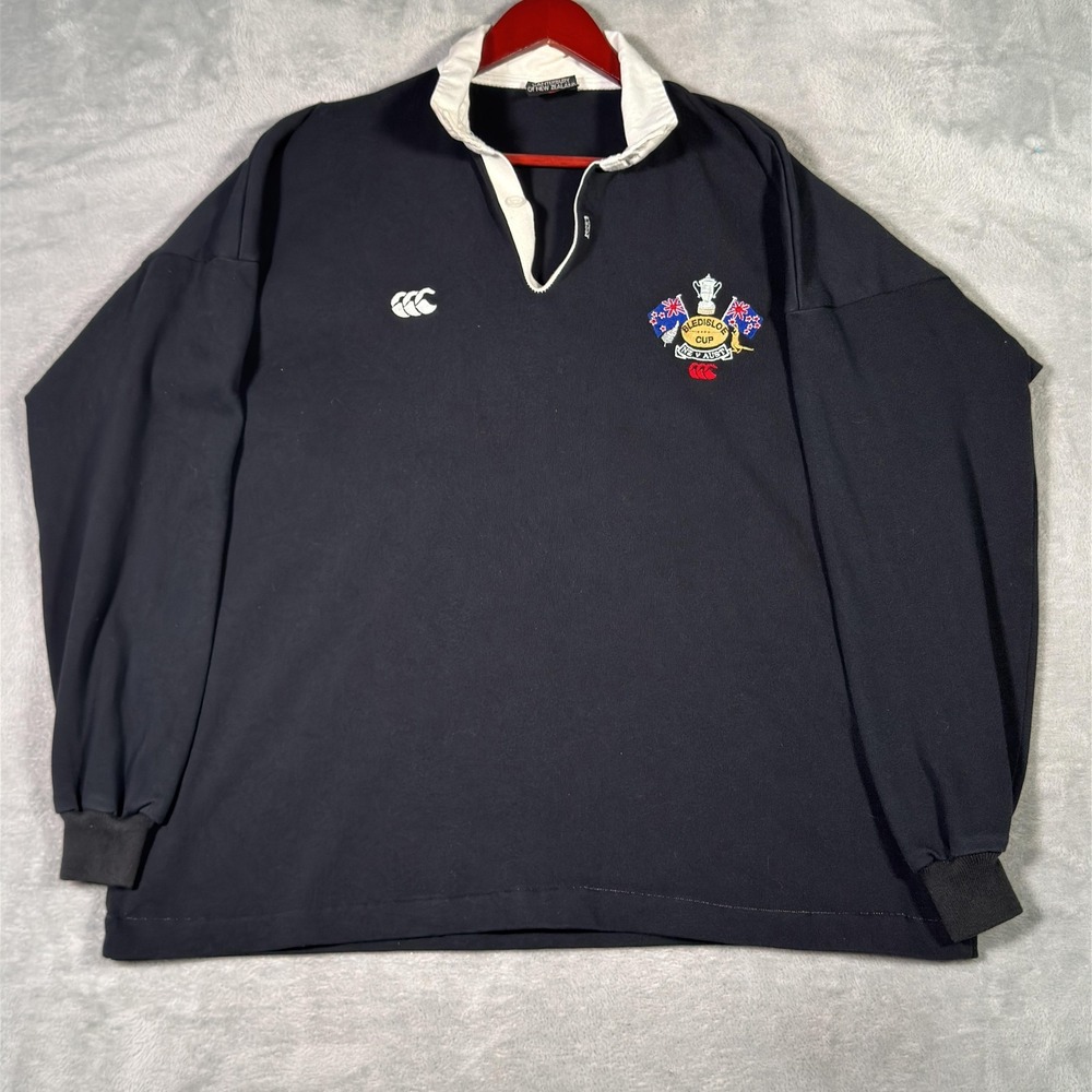 Bledisloe Cup Rugby Shirt Mens 3XL Black Canterbury New Zealand Jersey - Picture 2 of 8